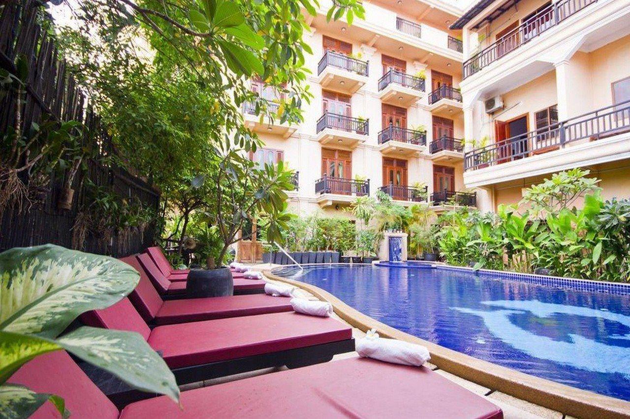 Apsara Sovannaphum Boutique Siem Reap Eksteriør billede