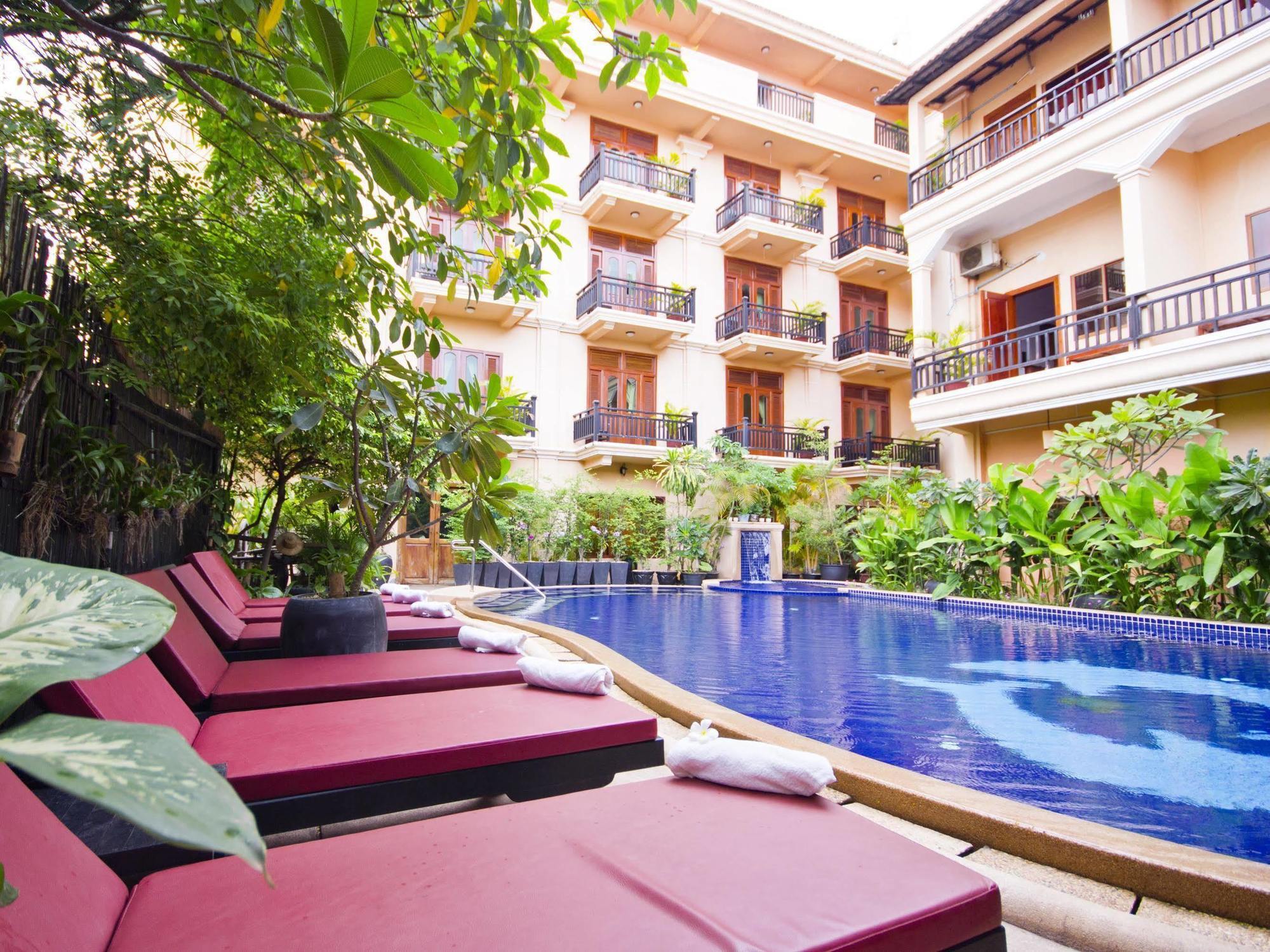 Apsara Sovannaphum Boutique Siem Reap Eksteriør billede